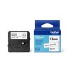 Labeltape Brother P-touch Btag-231 standaard 12mm zwart op wit foto