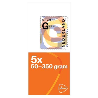Timbre poste Pays-Bas 50-350g 5 par feuille