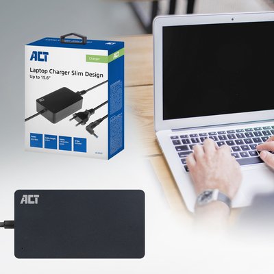 Chargeur ordinateur portable ACT Compact universel 65W