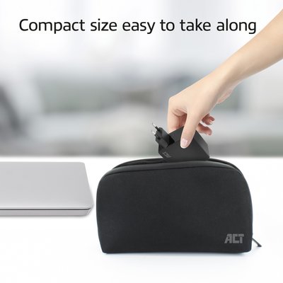 Laptop Oplader ACT USB-C Power Delivery 65W 2mtr