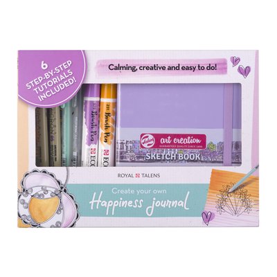 Happiness Journal Set Royal Talens 8-delig