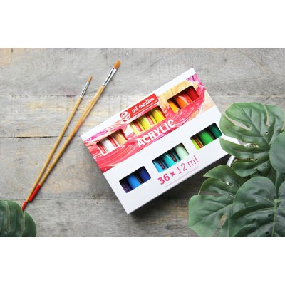 Peinture acrylique Talens Art Creation set 36 couleurs