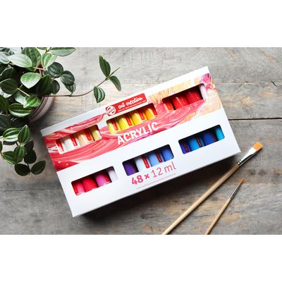 Acrylverf Talens Art Creation assorti 48 tubes à 12ml