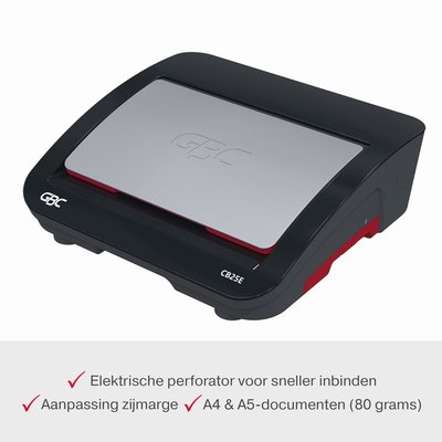 Perforelieuse GBC CombBind CB25E électrique 21 perforations