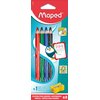 Crayon tableau blanc Maped Marker'Peps avec taille-crayon set 4 couleurs Photo