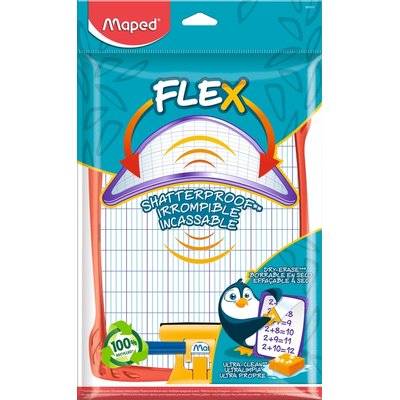 Whiteboard Maped Flex onbreekbaar assorti