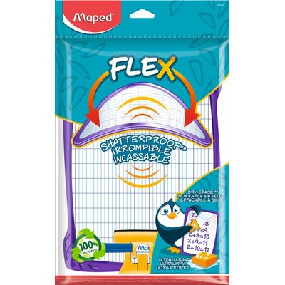Whiteboard Maped Flex onbreekbaar assorti