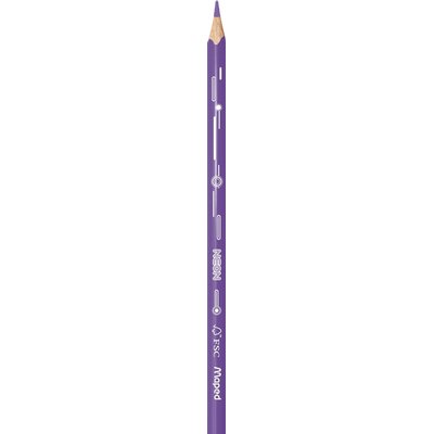 Crayon de couleur Maped Neon set 12 couleurs