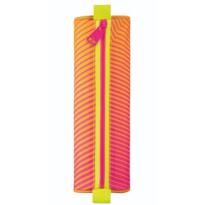 Etui Maped Neon rond oranje-roze