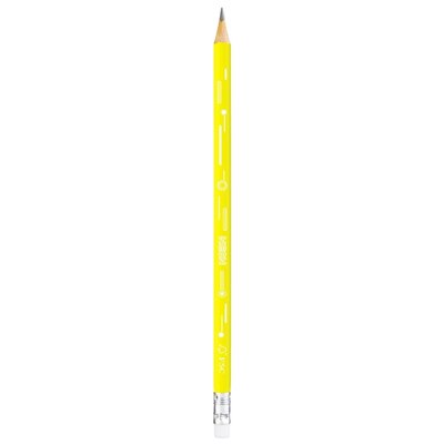 Crayon graphite Maped Neon embout gomme pot 72 pièces assorti