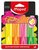 Markeerstift Maped Glitter set à 4 fluoriserende kleuren