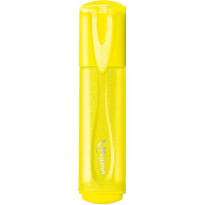 Markeerstift Maped Glitter set à 4 fluoriserende kleuren