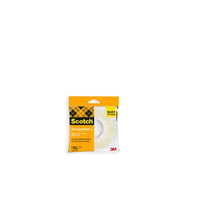 Plakband Scotch 508 19mmx33m transparant 1 rol