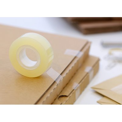Plakband Scotch 508 15mmx33m transparant 10 rollen