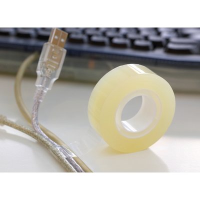 Plakband Scotch 508 15mmx33m transparant 10 rollen