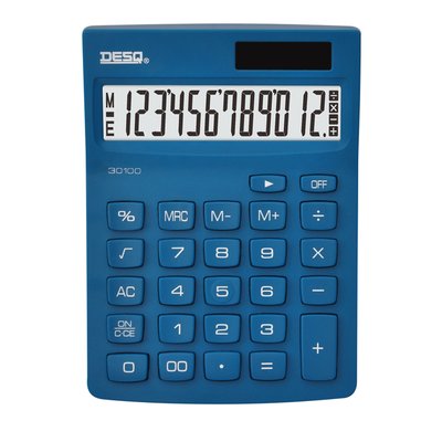 Rekenmachine Desq Compact navy