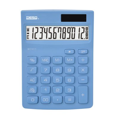 Rekenmachine Desq Compact sky blue