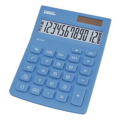 Rekenmachine Desq Compact sky blue