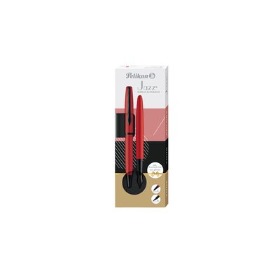 Schrijfset Pelikan Jazz Noble Elegance K36+P36 medium red