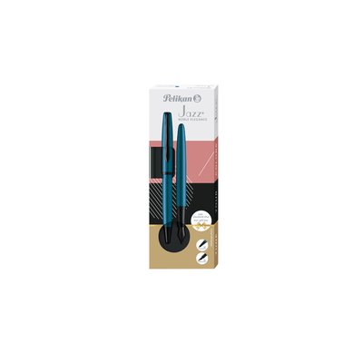 Set d'écriture Pelikan Jazz Noble Elegance K36+P36 aquamarine