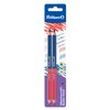 Crayon Pelikan 3mm rouge/bleu 2 pièces Photo