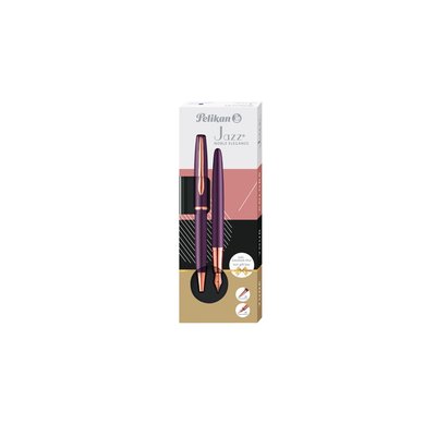 Schrijfset Pelikan Jazz Noble Elegance K36+P36 medium viola