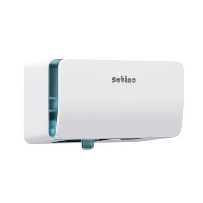 Toiletpapierdispenser Satino MT1 Hyginity duo wit 333426