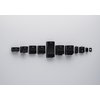 Handdoekdispenser Satino PT2 Hyginity S zwart 333413 foto