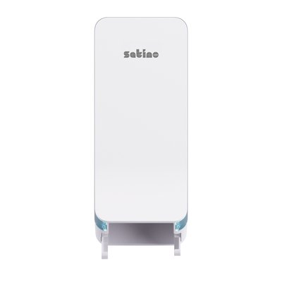 Toiletpapierdispenser Satino JT3 Hyginity systeemrol duo wit 333422