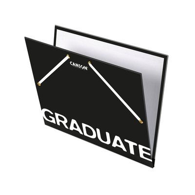 Tekenmap Canson Graduate elastieksluiting 260x330mm zwart
