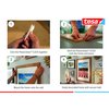 Adhésif tesa Powerstrips Click Medium 16 paires blanc Photo
