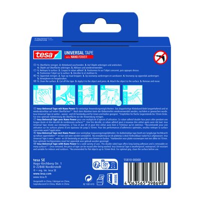 Ruban adhésif tesa Nano double face 30mmx3m