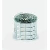 Mozaieksteentjes Folia zilver zelfklevend 10x10mm foto