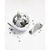 Mozaieksteentjes Folia zilver zelfklevend 10x10mm foto