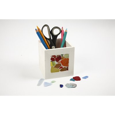 Bac à crayons Creativ Company 10x10x10cm bois