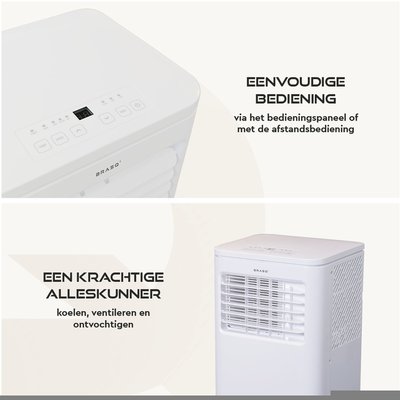 Airconditioning BRASQ MAC9000 9000 BTU wit