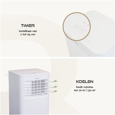 Airconditioning BRASQ MAC9000 9000 BTU wit