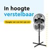 Statiefventilator BRASQ F300 Ø 40cm zwart foto