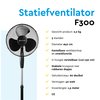 Statiefventilator BRASQ F300 Ø 40cm zwart foto