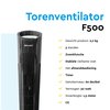 Torenventilator BRASQ F500 H79cm zwart foto