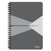 Cahier Leitz Office A5 ligné 180 pages 80g gris gris Photo