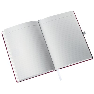 Carnet de notes Leitz Style A5 ligné 160 pages 100g rouge
