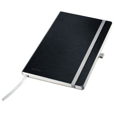 Carnet de notes Leitz Style A5 ligné 160 pages 100g noir