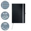 Carnet de notes Leitz Style A5 ligné 160 pages 100g noir Photo