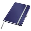 Notitieboek Leitz Style A5 lijn 160 pagina's 100gr blauw foto