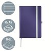 Notitieboek Leitz Style A5 lijn 160 pagina's 100gr blauw foto