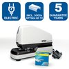 Agrafeuse Rapid Optima 60E électrique sans contact 60 feuilles blanc/noir Photo