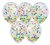 Confetti ballonnen 5 stuks