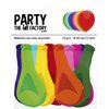 Ballon Haza uni 30cm 10 stuks assorti foto
