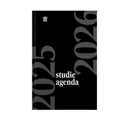 Schoolagenda 2026-2027 Ryam Studie 7dagen/2pagina's zwart